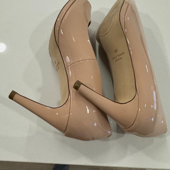 Cole Haan Women's  Drado Peep Toe Platform Pump - Size 6 - Picture 4 of 5